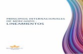 PRINCIPIOS INTERNACIONALES DE MERCADEO - LINEAMIENTOS