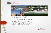 PLAN DE DESARROLLO MUNICIPAL 2012-2030
