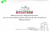 Manual de Organización de la Coordinación General de ...