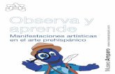 Manifestaciones artísticas en el arte prehispánico