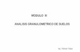 MODULO III ANALISIS GRANULOMETRICO DE SUELOS