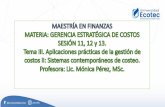 MAESTRÍA EN FINANZAS MATERIA: GERENCIA ESTRATÉGICA DE ...