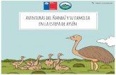 aventuras del ñandú y su familia en la estepa de aysén