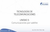 TECNOLOGÍAS DE TELECOMUNICACIONES UNIDAD 3: …
