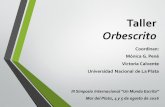 Taller Orbescrito - Filología Hispánica