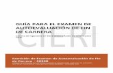 GUÍA PARA EL EXAMEN DE AUTOEVALUACIÓN DE FIN DE CARRERA