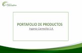 PORTAFOLIO DE PRODUCTOS - Ingenio Carmelita