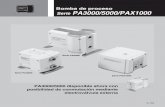 PUMP PROCESS Bomba de proceso Serie PA3000/5000/PAX1000