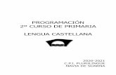 PROGRAMACIÓN 2º CURSO DE PRIMARIA LENGUA CASTELLANA