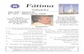 Boletín Fátima Diócesis de Valladolid - Nº 201, Mayo-Junio ...