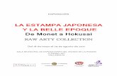 LA ESTAMPA JAPONESA Y LA BELLE EPOQUE De Monet a Hokusai