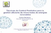 Técnicas de Control Predictivo para la gestión eficiente ...