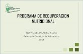 PROGRAMA DE RECUPERACION NUTRICIONAL