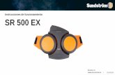 Instrucciones de funcionamiento SR 500 EX