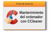 Mantenimiento con CCleaner