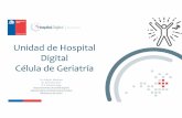 Unidad de Hospital Digital Célulade Geriatría