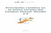 Cambios en la nueva versi n del Campus Virtual. Moodle 2