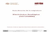 Electrónica Analógica (507103006)