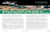 Sunat: Cerro Verde paga deuda de S/ 1.040 millones con el ...