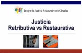 Justicia Retributiva vs Restaurativa