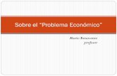 Sobre el “Problema Económico”