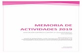 MEMORIA DE ACTIVIDADES 2019 - Ela España
