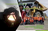 Trabajadores de mina invierno Magallanes trabajo y hogar