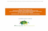GUIA DE ORGANIZACIÓN Y FUNCIONAMIENTO 2017-2018 a