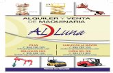 ALQUILER Y VENTA DE MAQUINARIA - alquileresluna.org