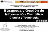 Escuela de Doctorado de Ciencia y Tecnología Granada, 11 y ...