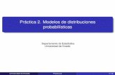 Práctica 2. Modelos de distribuciones probabilísticas