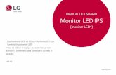 MAnUAL DE UsUArio Monitor LED iPs