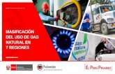 MASIFICACIÓN DEL USO DE GAS NATURAL EN 7 REGIONES