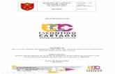 MUNICIPIO DE CARTAGO PAGINA [1] VALLE DEL CAUCA CÓDIGO ...