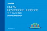 KNOW. Novedades Jurídicas y Fiscales