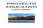 Plan de centro. CEIP Genil. Granada. Proyecto educativo