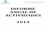 INFORME ANUAL DE ACTIVIDADES 2014 - congresopuebla.gob.mx