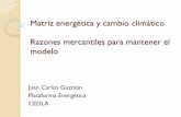 Matriz energética y cambio climático - RLIE