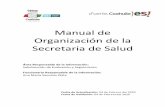 Manual de Organización de la Secretaria de Salud