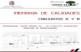 Memoria De Calidades - Inmosenior Consultoria y Gestion ...