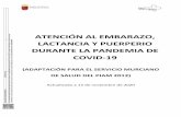 LACTANCIA Y PUERPERIO DURANTE LA PANDEMIA DE COVID-19