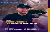 PRODUCCIÓN DE VIDEOS CON SMARTPHONE