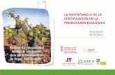 La Agricultura ecológica en la Comunitat Valenciana