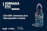 CCN-CERT. Gobernanza de la Ciberseguridad en España