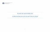 PLAN DE GESTIÓN DE CONVIVENCIA ESCOLAR 2019-2020