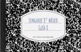 Lenguaje 8° básico Guía 8