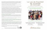 La Ley de Equidad de Vivienda de Georgia