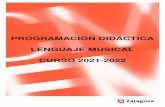 PROGRAMACIÓN DIDÁCTICA LENGUAJE MUSICAL CURSO 2021 …