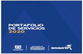 PORTAFOLIO DE SERVICIOS 2020 - Secretaría Distrital de ...