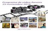 Video-forums 25 noviembre - Associacio per la Coeducacio